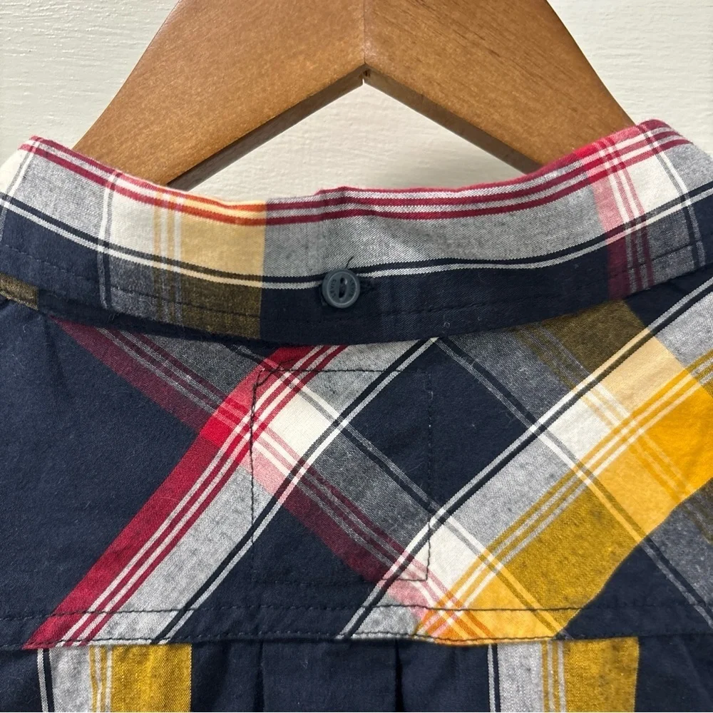 Levi’s Men’s Long Sleeve Woven Button Down Size XL Total Eclipse Plaid NWT